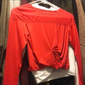 Buffbunny long sleeve crop top